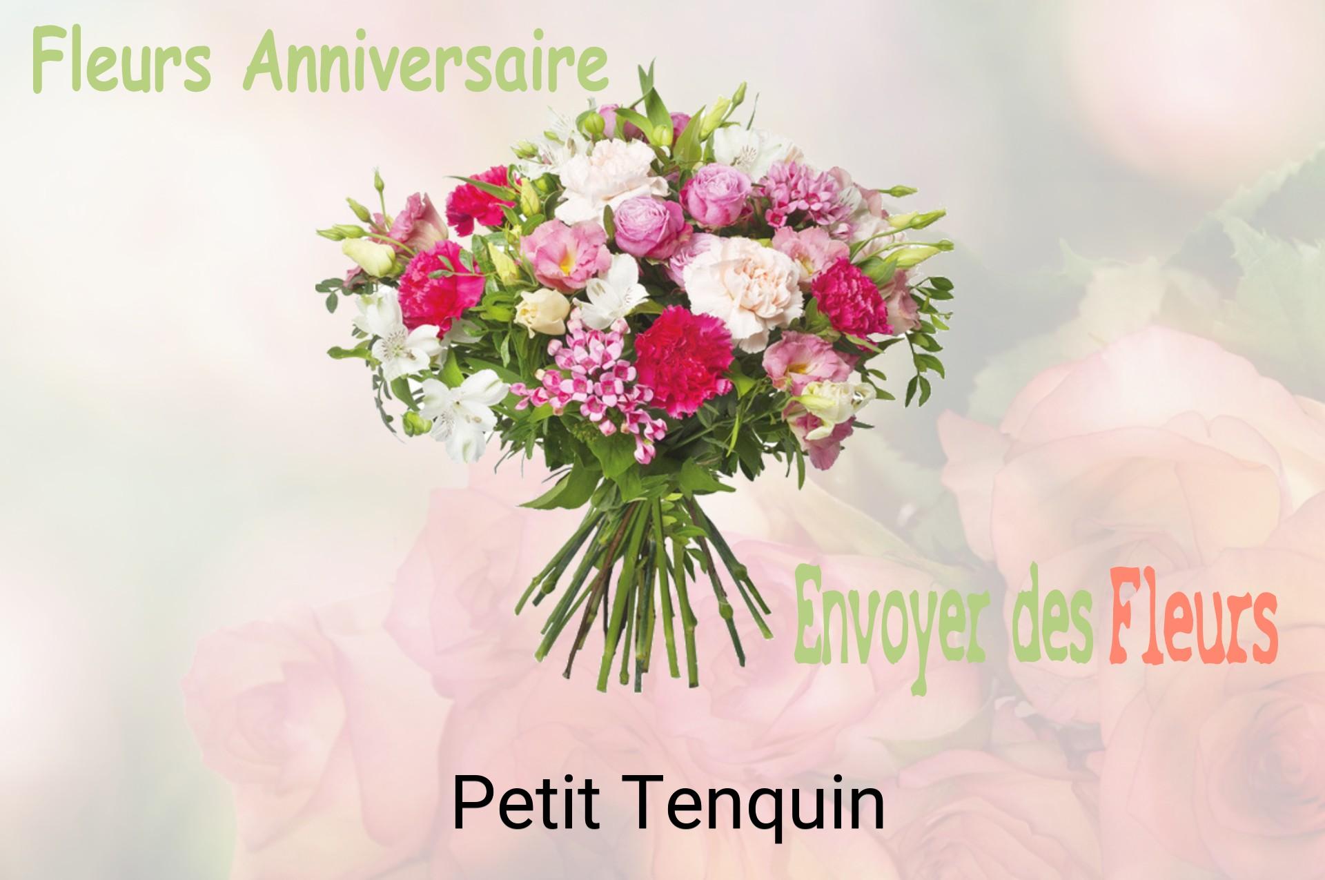 Bouquet de fleurs d’anniversaire livré à Petit-Tenquin