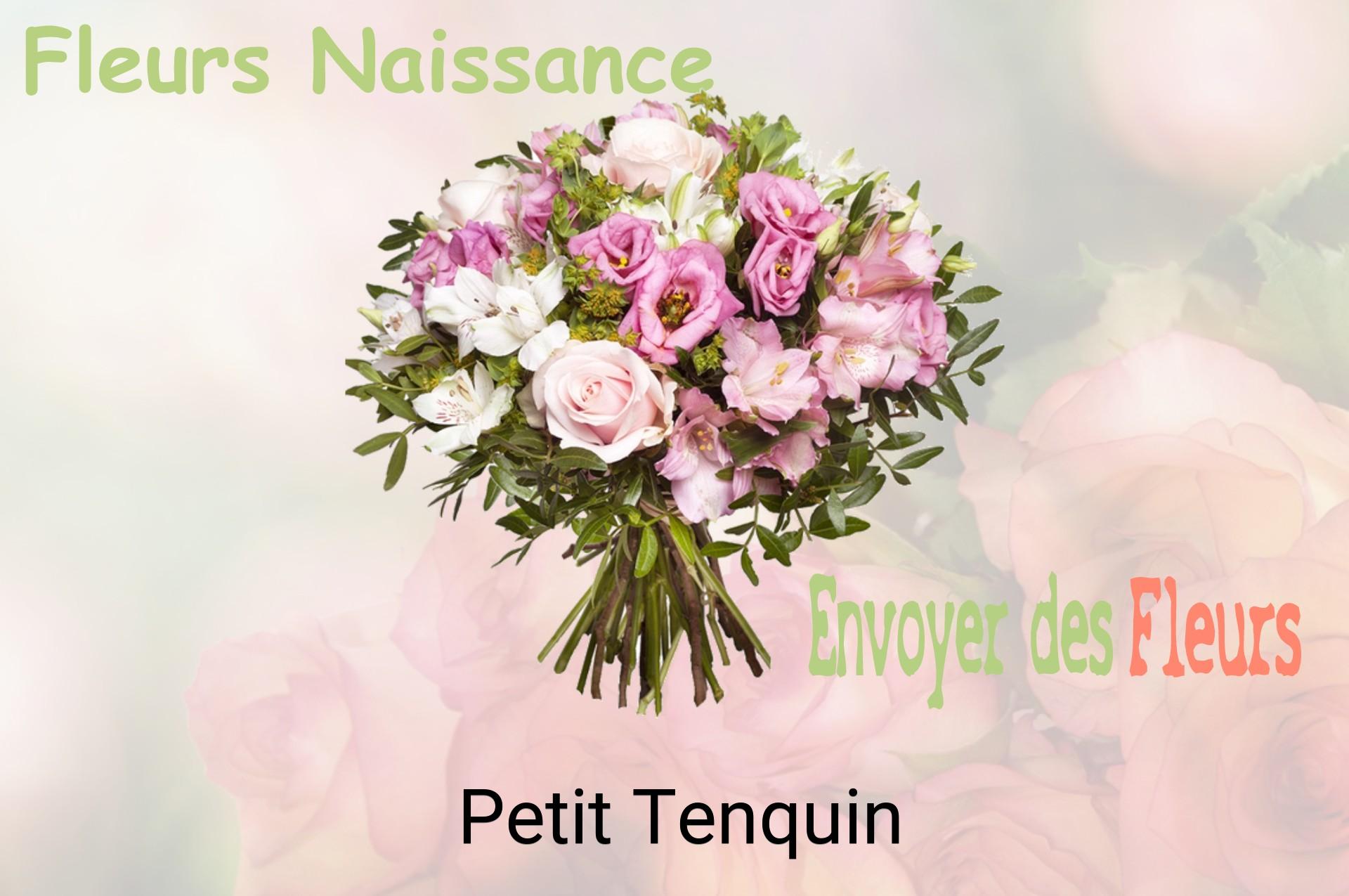 Bouquet de fleurs de naissance livré à Petit-Tenquin