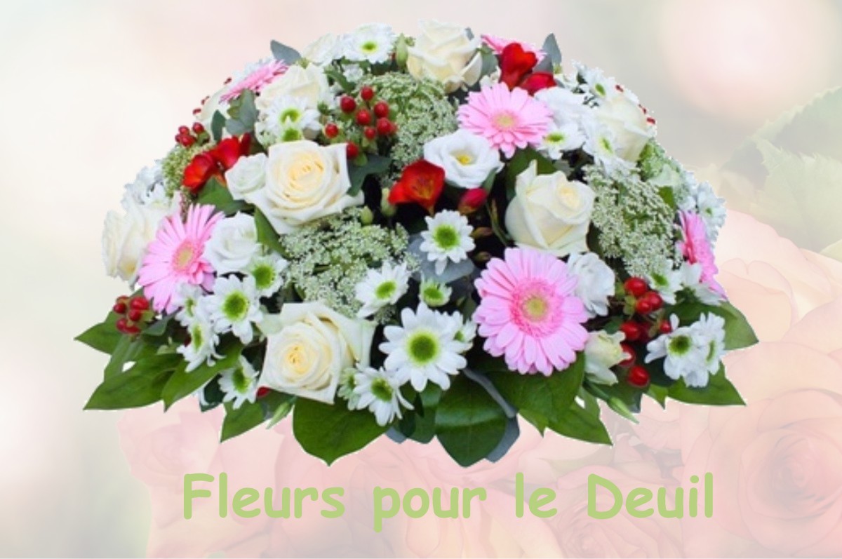 fleurs deuil PETIT-TENQUIN